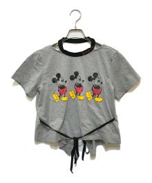 FACETASM（ファセッタズム）の古着「MICKEY TEE WITH OPEN-BACK」｜グレー