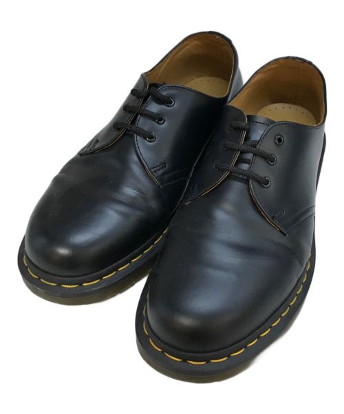 Dr.Martens（ドクターマーチン）Dr.Martens (ドクターマーチン) 3ホールシューズ ブラック サイズ:27の古着・服飾アイテム