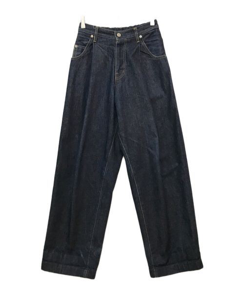 NEON SIGN（ネオンサイン）NEON SIGN (ネオンサイン) WIDE DENIM SLACKS “RIGID” インディゴ サイズ:42の古着・服飾アイテム