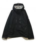 and wanderアンドワンダー）の古着「2.5L hiker rain jacket」｜ブラック