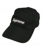 SUPREMEシュプリーム）の古着「Military Camp Cap」｜ブラック