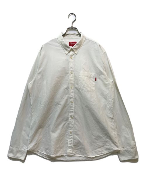 SUPREME（シュプリーム）Supreme (シュプリーム) Oxford Shirt ホワイト サイズ:XLの古着・服飾アイテム