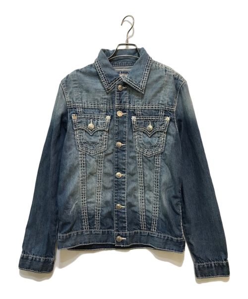 TRUE RELIGION（トゥルー レリジョン）TRUE RELIGION (トゥルー レリジョン) デニムジャケット インディゴ サイズ:Mの古着・服飾アイテム