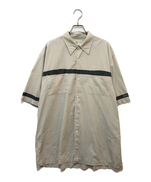 stussy（ステューシー）stussy (ステューシー) S/Sシャツ ベージュ サイズ:Lの古着・服飾アイテム