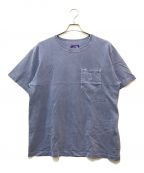 THE NORTHFACE PURPLELABEL×JOURNAL STANDARDザ・ノースフェイス パープルレーベル×ジャーナル スタンダード）の古着「7oz H/S POCKET TEE」｜ブルー