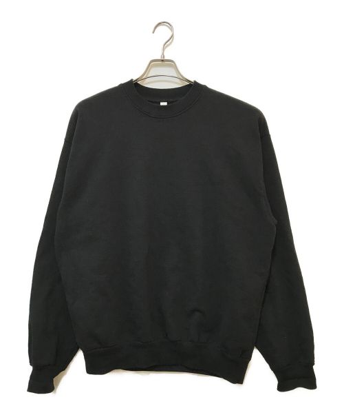 LOS ANGELES APPAREL（ロサンゼルスアパレル）LOS ANGELES APPAREL (ロサンゼルスアパレル) Heavy Fleece Crewneck Sweatshirts ブラック サイズ:Lの古着・服飾アイテム