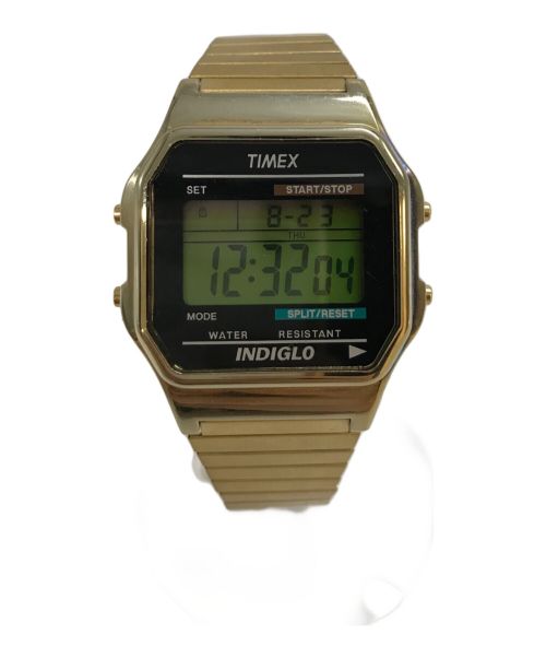 TIMEX（タイメックス）TIMEX (タイメックス) クラシックデジタル ブラックの古着・服飾アイテム