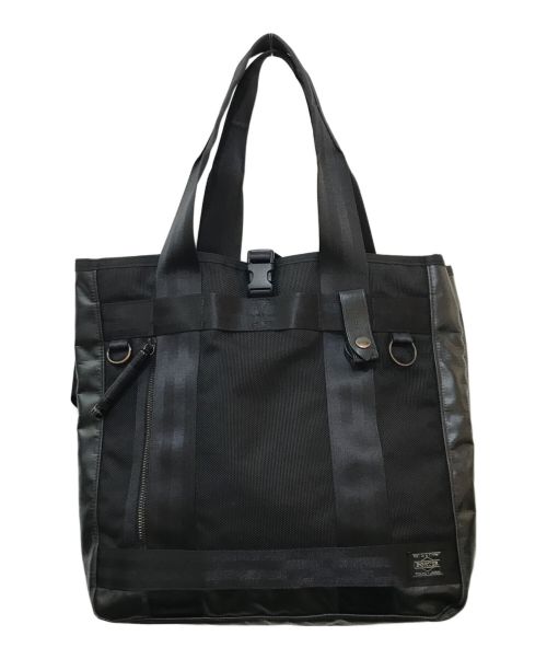 PORTER（ポーター）PORTER (ポーター) HEAT  2WAY TOTE BAG ブラックの古着・服飾アイテム