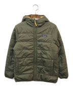 Patagoniaパタゴニア）の古着「Kids Reversible Ready Freddy Hoody」｜グリーン