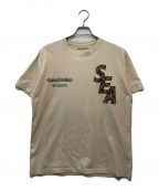 WIND AND SEAウィンド アンド シー）の古着「Tシャツ」｜ベージュ