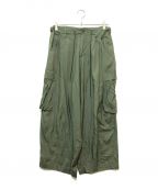 ARGUEアーギュ）の古着「ORGANIC COTTON CUPRA FLOW MOV CARGO PANTS」｜カーキ