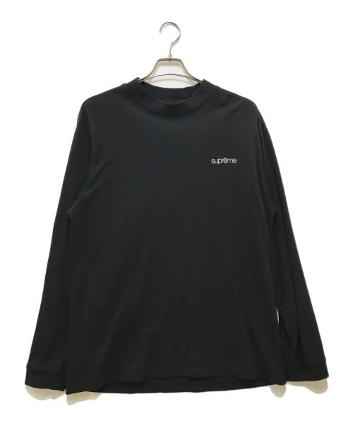 SUPREME（シュプリーム）SUPREME (シュプリーム) Ｍock Neck L/S Top ブラック サイズ:Mの古着・服飾アイテム