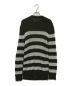 BALMAIN (バルマン) モヘアナポレオンニット シルバー×カーキ サイズ:S：12000円