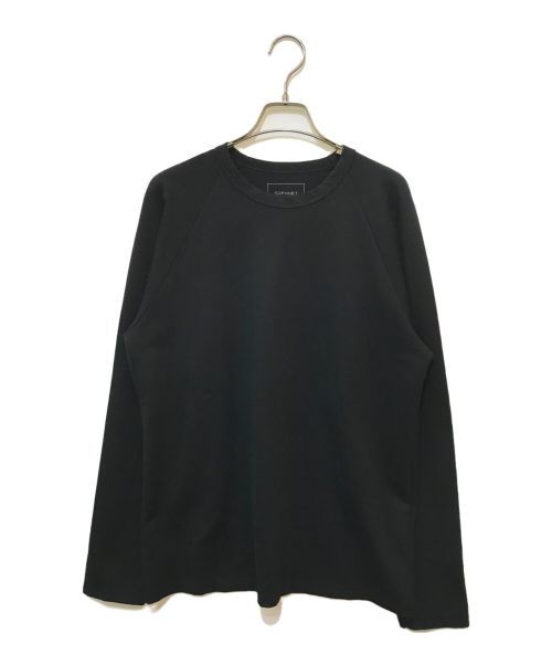 SOPHNET.（ソフネット）SOPHNET. (ソフネット) RAGLAN L/S TEE ブラック サイズ:Lの古着・服飾アイテム