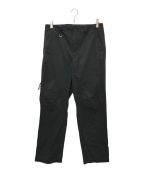 uniform experimentユニフォームエクスペリメント）の古着「SIDE POCKET TAPERED PANTS」｜ブラック