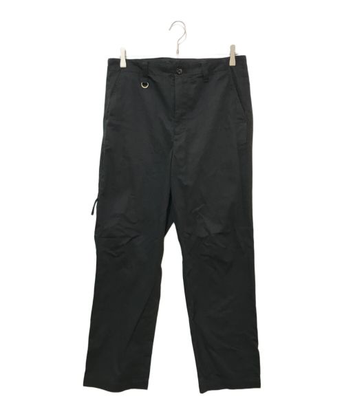 uniform experiment（ユニフォームエクスペリメント）uniform experiment (ユニフォームエクスペリメント) SIDE POCKET TAPERED PANTS ブラック サイズ:2の古着・服飾アイテム