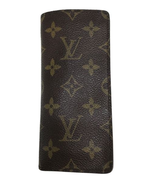 LOUIS VUITTON（ルイ ヴィトン）LOUIS VUITTON (ルイ ヴィトン) 眼鏡ケース ブラウンの古着・服飾アイテム