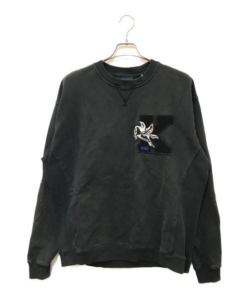 KITH（キス）KITH (キス) Vintage Crewneck ブラック サイズ:Lの古着・服飾アイテム