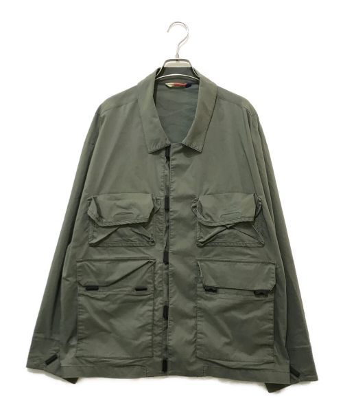 F/CE.（エフシーイー）F/CE. (エフシーイー) FIELD TECHNICAL COVERALL オリーブ サイズ:Lの古着・服飾アイテム