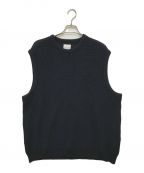 Stripes For Creativeストライプ フォー クリエイティブ）の古着「OVER CREW VEST」｜ネイビー