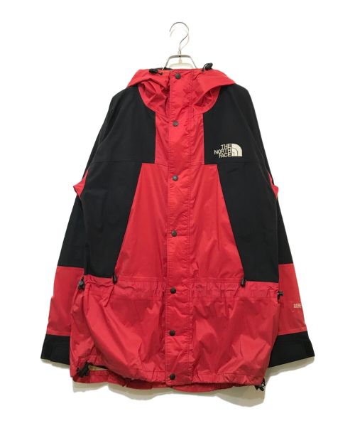 THE NORTH FACE（ザ ノース フェイス）THE NORTH FACE (ザ ノース フェイス) 90’s GORE-TEX マウンテンガイドジャケット ブラック×レッド サイズ:３Lの古着・服飾アイテム