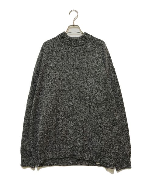 ATON（エイトン）ATON (エイトン) OVERSIZED MOCKNECK SWEATER グレー サイズ:06の古着・服飾アイテム