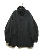 ATONエイトン）の古着「AIR VENTILE SHORT MODS COAT」｜ブラック