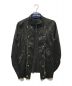 Francis T MOR.K.S（フランシストモークス）の古着「HORSE HIDE LEATHER NAPOLEON RIDERS JACKET」｜ブラック