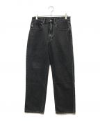 thisisneverthatディスイズネバーザット）の古着「Regular Jeans Cone Denim　SP01-010224」｜ブラック