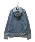 DIESEL (ディーゼル) d-um-rib track denim hoodie　A03939 インディゴ サイズ:S：18000円