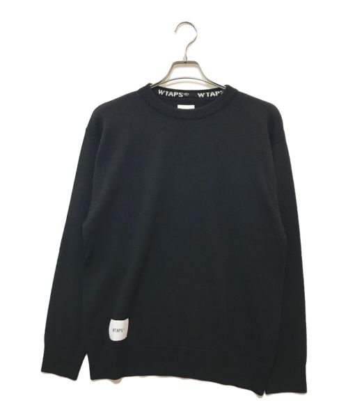 WTAPS（ダブルタップス）WTAPS (ダブルタップス) DECK/SWEATER/WOOL ブラック サイズ:01の古着・服飾アイテム