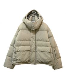 CHAH CHAH（チャーチャー）の古着「CC PUFFER JACKET　CC-23FW-OT01」｜アイボリー