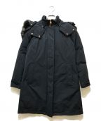 WOOLRICH×TOMORROW LANDウールリッチ×トゥモローランド）の古着「別注 2Way ボウブリッジエコファーフードダウン ジャケット」｜ネイビー