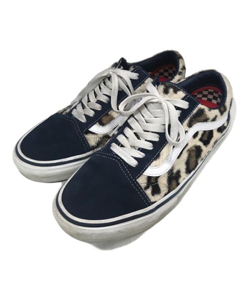 VANS（バンズ）VANS (バンズ) SUPREME (シュプリーム) Leopard Old Skool ネイビー サイズ:US9の古着・服飾アイテム