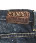 中古・古着 DSQUARED2 (ディースクエアード) ペイントデニムパンツ インディゴ サイズ:L：8000円