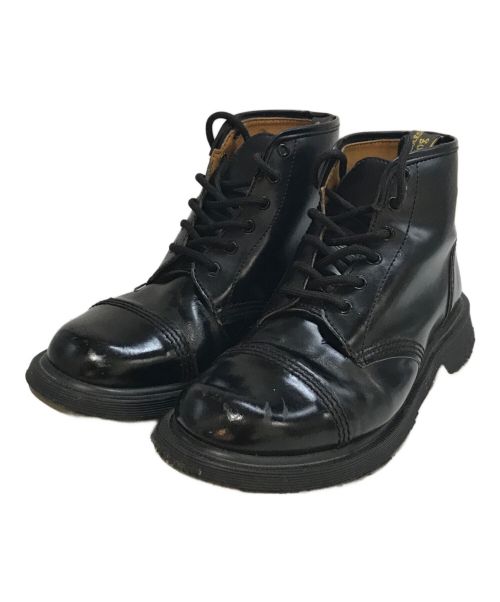 Dr.Martens（ドクターマーチン）Dr.Martens (ドクターマーチン) 6ホールブーツ ブラック サイズ:7の古着・服飾アイテム