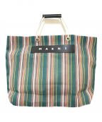 MARNIマルニ）の古着「MARKET STRIPE BAG」｜マルチカラー