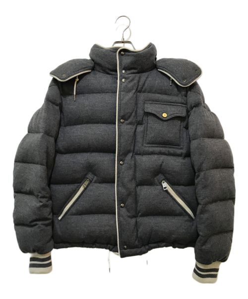 MONCLER（モンクレール）MONCLER (モンクレール) BRESLE GIUBBOTTO BRESLE JACKET(ブレスルジャケット)120914193300 グレー サイズ:2の古着・服飾アイテム