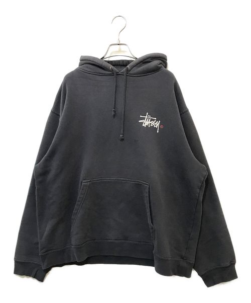 OLD STUSSY（オールドステューシー）OLD STUSSY (オールドステューシー) プルオーバーパーカー ネイビー サイズ:XLの古着・服飾アイテム