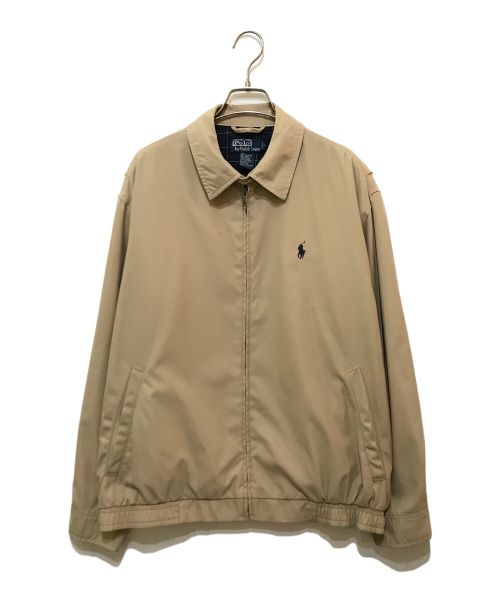 POLO RALPH LAUREN（ポロ・ラルフローレン）POLO RALPH LAUREN (ポロ・ラルフローレン) スイングトップ ベージュ サイズ:Mの古着・服飾アイテム