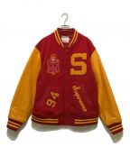 SUPREMEシュプリーム）の古着「TeamVarsityJacket」｜レッド×イエロー