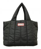 HUNTERハンター）の古着「INTREPID PUFFER MINI TOTE(イントレピッド パッファー ミニトート)」｜ブラック