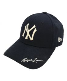 New Era×POLO RALPH LAUREN（ニューエラ×ポロ・ラルフローレン）の古着「コラボキャップ」｜ネイビー