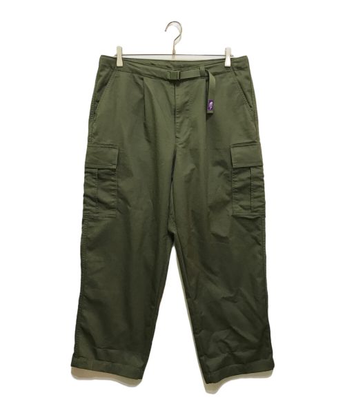 THE NORTHFACE PURPLELABEL（ザ・ノースフェイス パープルレーベル）THE NORTHFACE PURPLELABEL (ザ・ノースフェイス パープルレーベル) Stretch Twill Cargo Pants(ストレッチツイールカーゴパンツ)NT5202N カーキ サイズ:34の古着・服飾アイテム