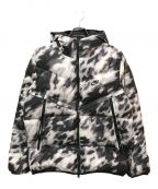 NIKEナイキ）の古着「AS M NSW DWN FIL WR JKT AOP S」｜ホワイト×ブラック