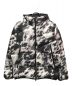 NIKE（ナイキ）の古着「AS M NSW DWN FIL WR JKT AOP S」｜ホワイト×ブラック