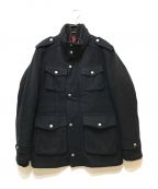 BURBERRY BLACK LABELバーバリーブラックレーベル）の古着「ウールジャケット」｜ブラック