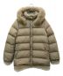 MONCLER（モンクレール）の古着「ダウンコート」｜ベージュ