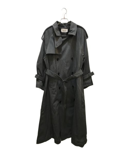 THE TOE（ザ トー）THE TOE (ザ トー) AVIGNON TRENCH COAT グレー サイズ:Sの古着・服飾アイテム