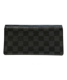 LOUIS VUITTON（ルイ ヴィトン）の古着「ポルトフォイユ・ブラザ N62665」｜グレー